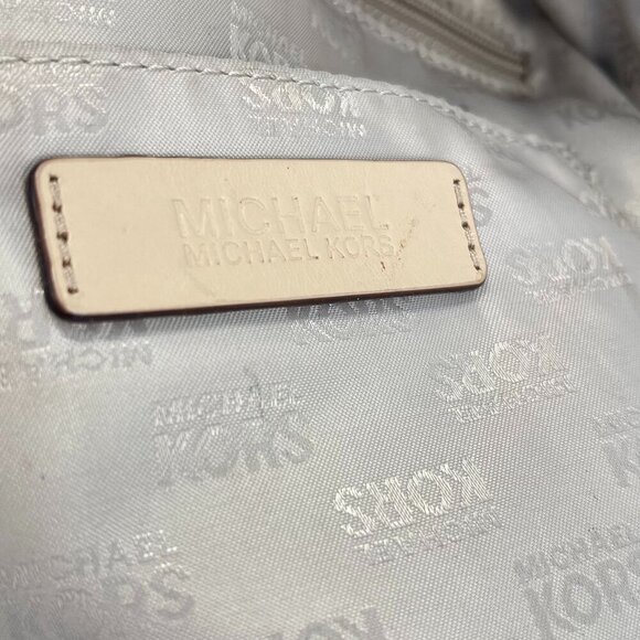 Michael Kors Bronze Leather Tote Shoulder Bag - Preowned - Picture 12 of 12